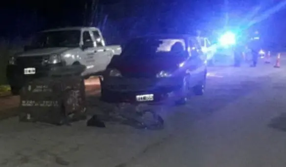Un ciclista fue atropellado y debió ser hospitalizado