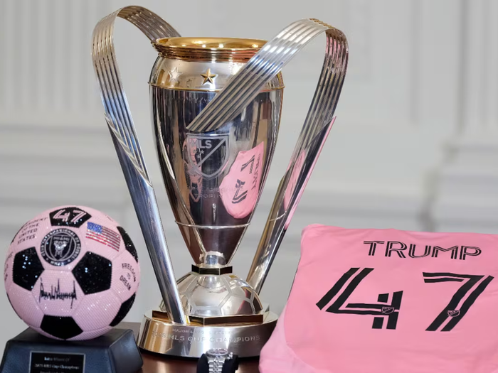 OBSEQUIOS INTER MIAMI A TRUMP