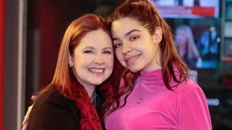 Andrea del Boca y su hija Anna.