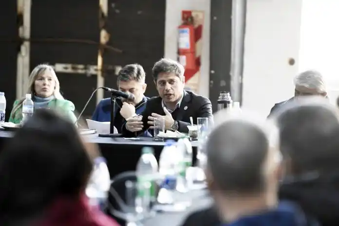 El gobernador bonaerense Axel Kicillof.