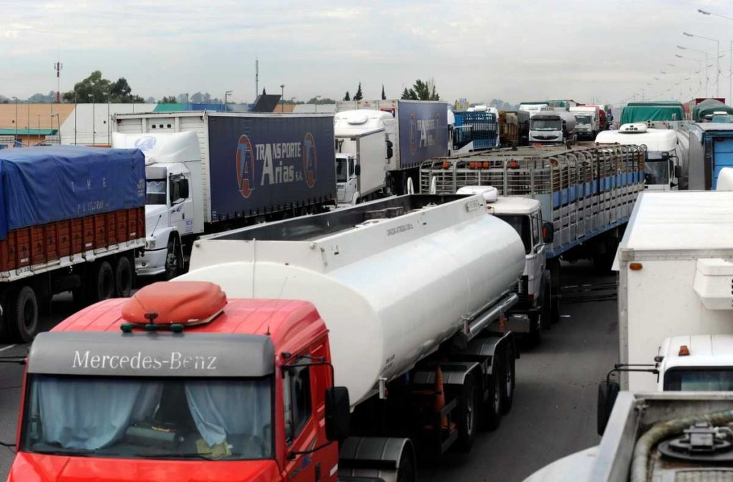 El transporte de cargas tuvo un alza récord en mayo