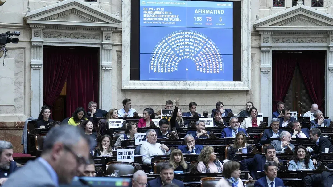 Sesión en la Cámara de Diputados