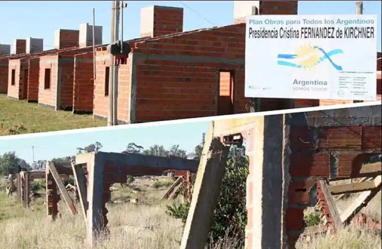 Diez años de abandono de un barrio que casi estaba terminado