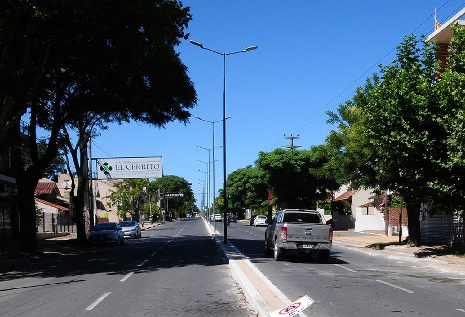 Polémica por el bulevar de la avenida Avellaneda