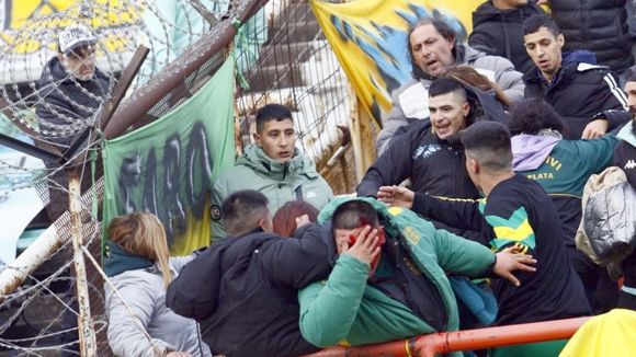 El Gobierno denunció a un barra de Aldosivi por el enfrentamiento en el Minella