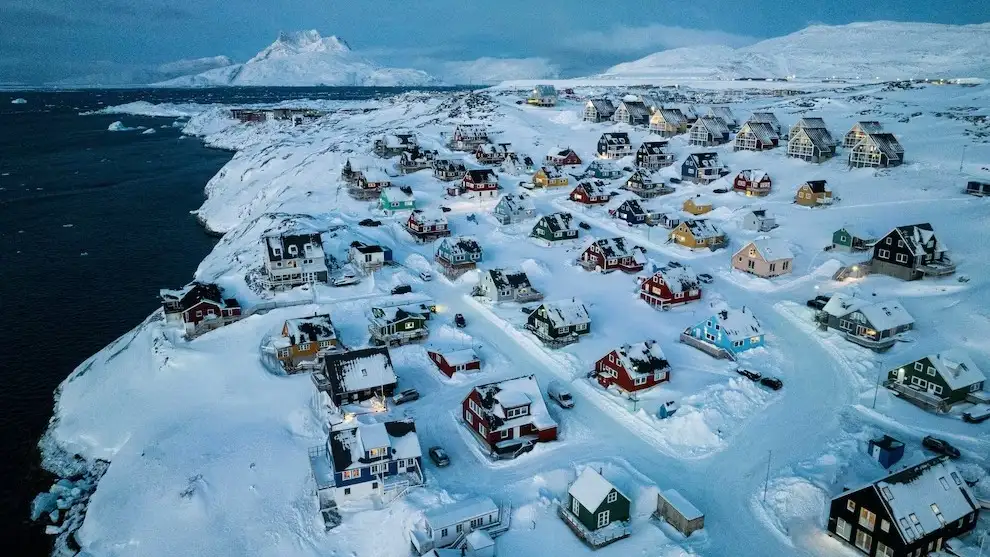 Nuuk, la capital de Groenlandia
