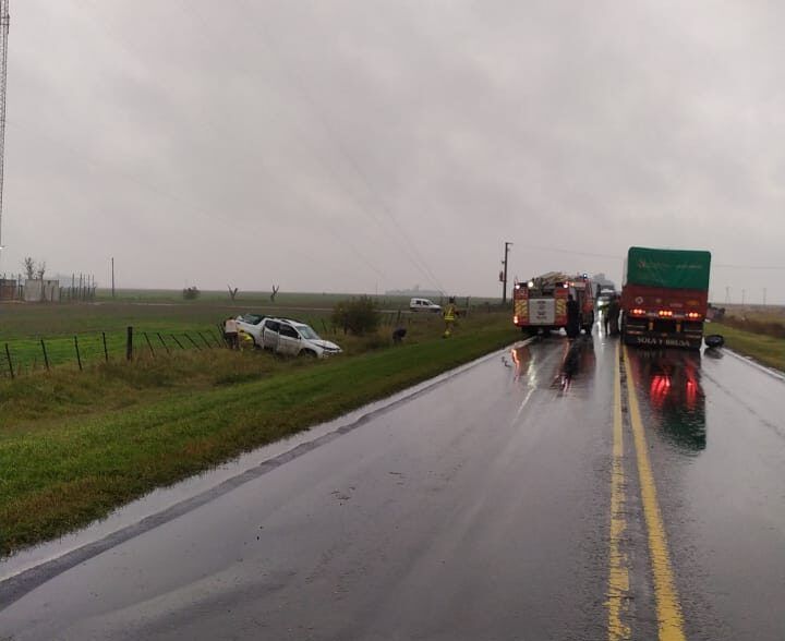 Falleció la mujer rufinense que estaba grave tras accidentarse este viernes en ruta 33