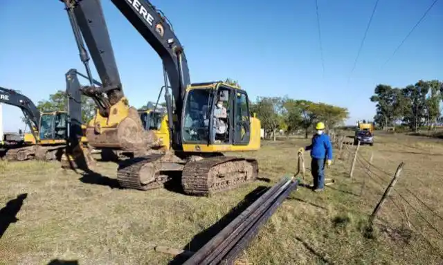 Gas Nea inició el reemplazo del tramo subacuático del gasoducto a Gualeguay