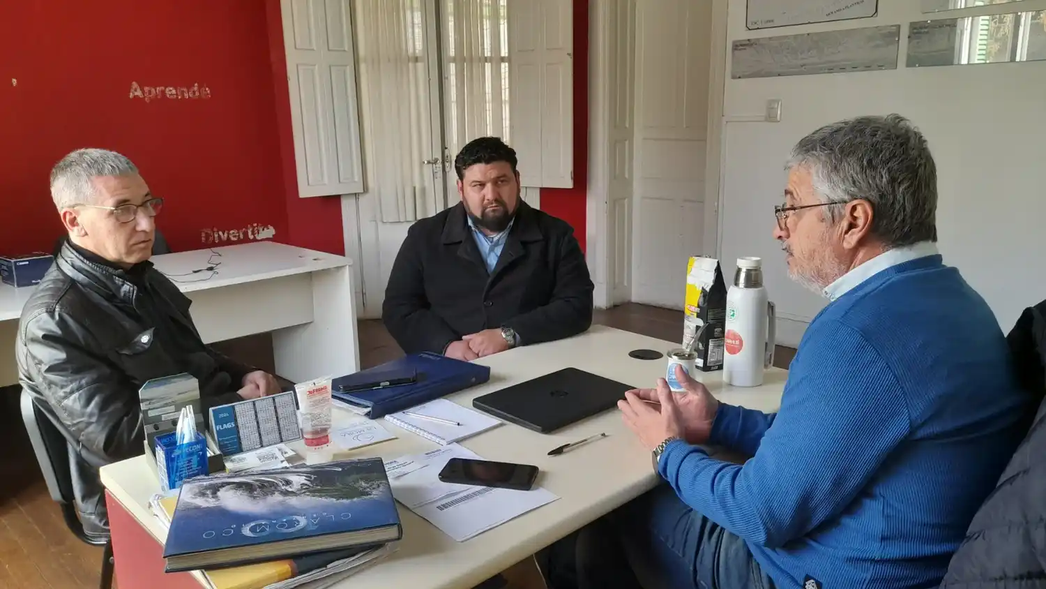 El director de Turismo mantuvo una reunión con representantes de UTHGRA  Tres Arroyos
