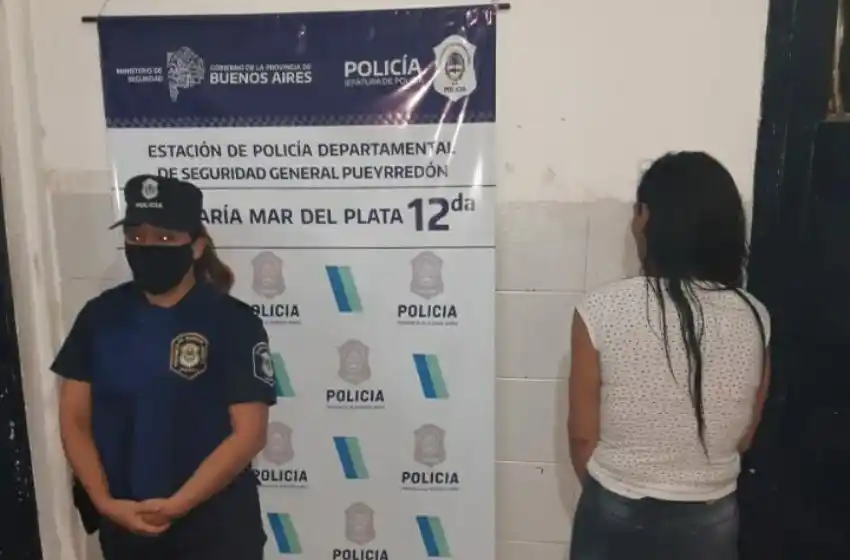 Amenazó con una tijera a una mujer para robarle el celular