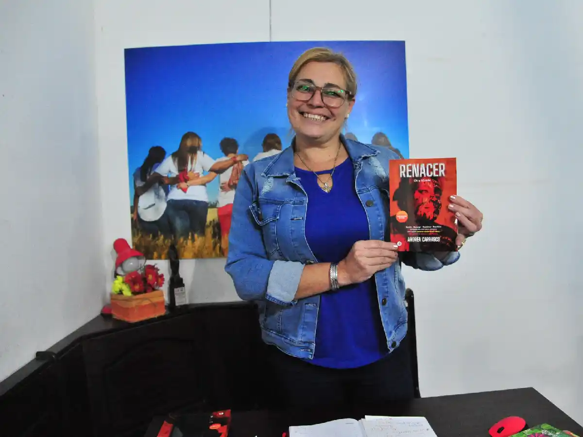 “Este libro es el deseo de poder sanar y reencontrarse"