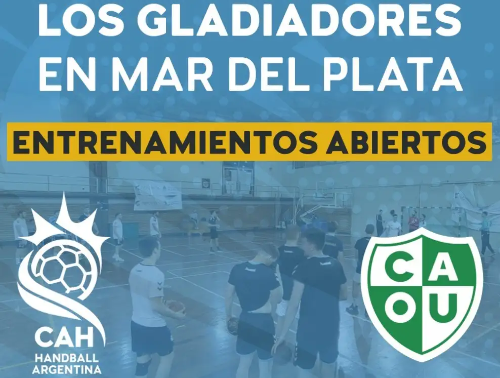 Los Gladiadores entrenarán en Mar del Plata