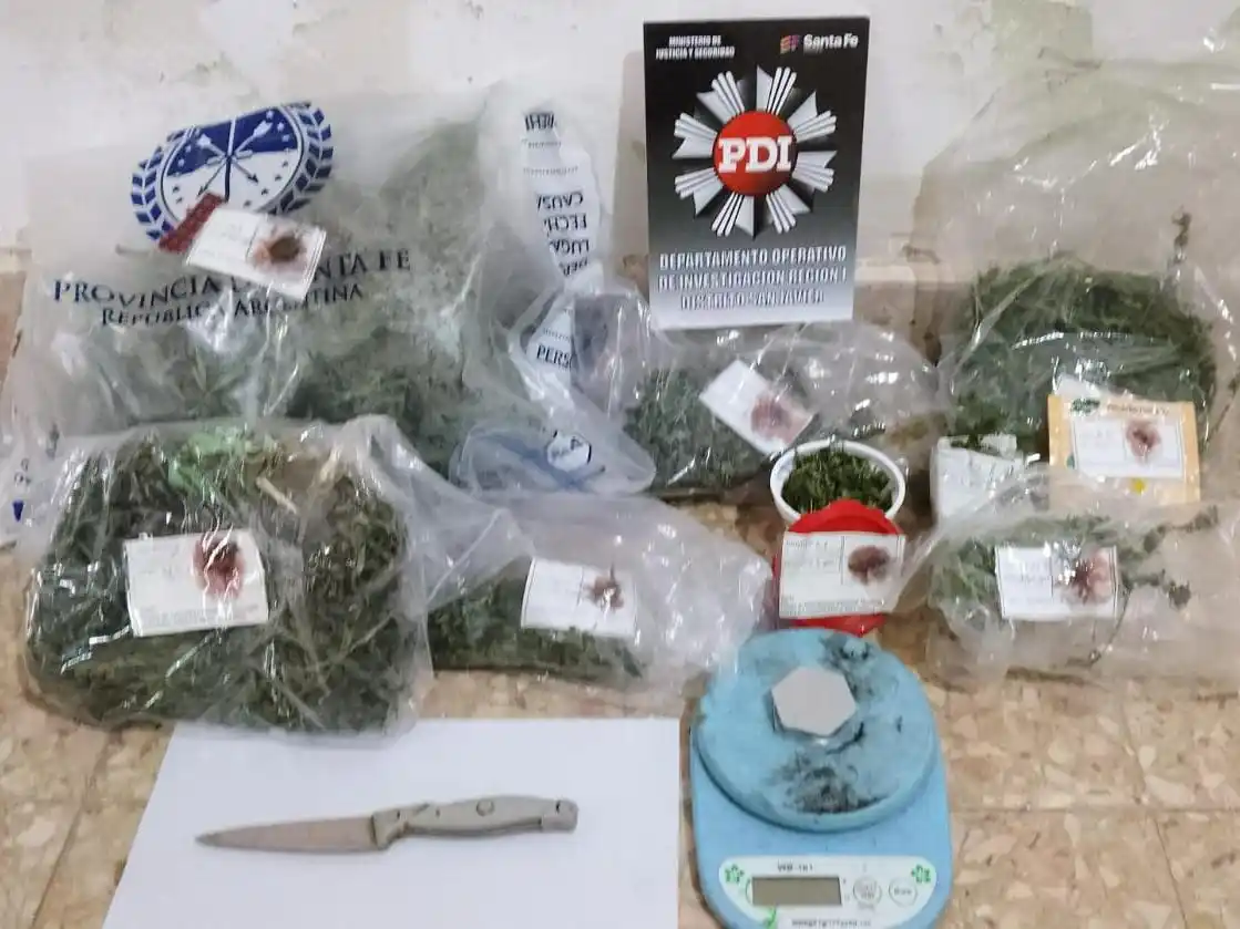 La PDI detuvo a un hombre por robo a mano armada y microtráfico de drogas - 1