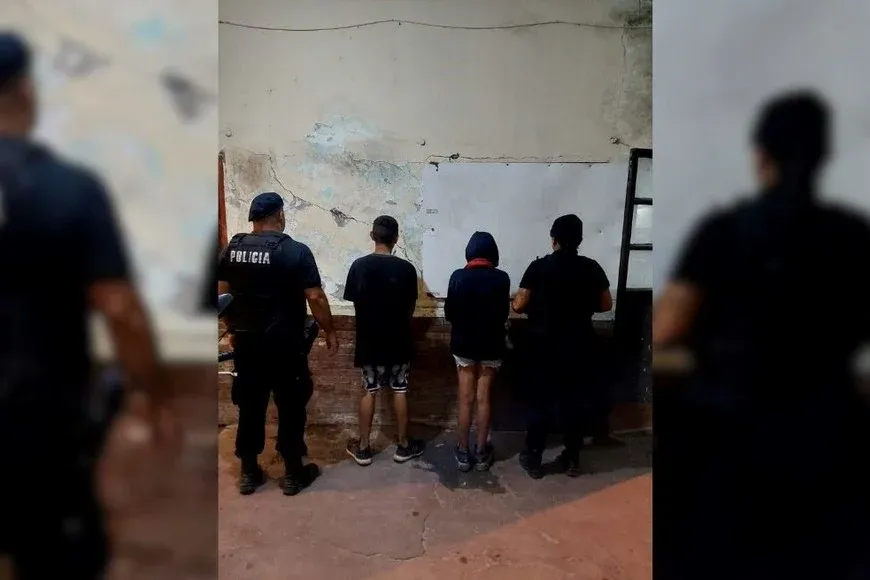 Los detenidos fueron alojados en sede policial. Foto: Gentileza