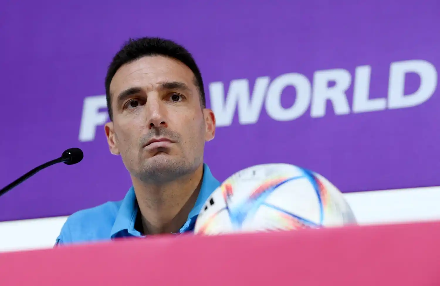 Scaloni: “El equipo brindará todo, siempre dio la cara”