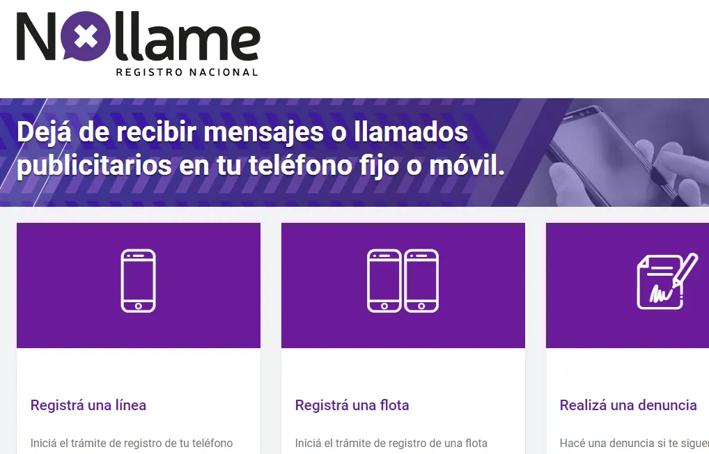 El Registro No Llame se renovó para hacer el trámite más ágil