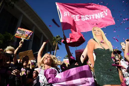 Britney dijo que sus fanáticos le salvaron la vida. Foto AFP