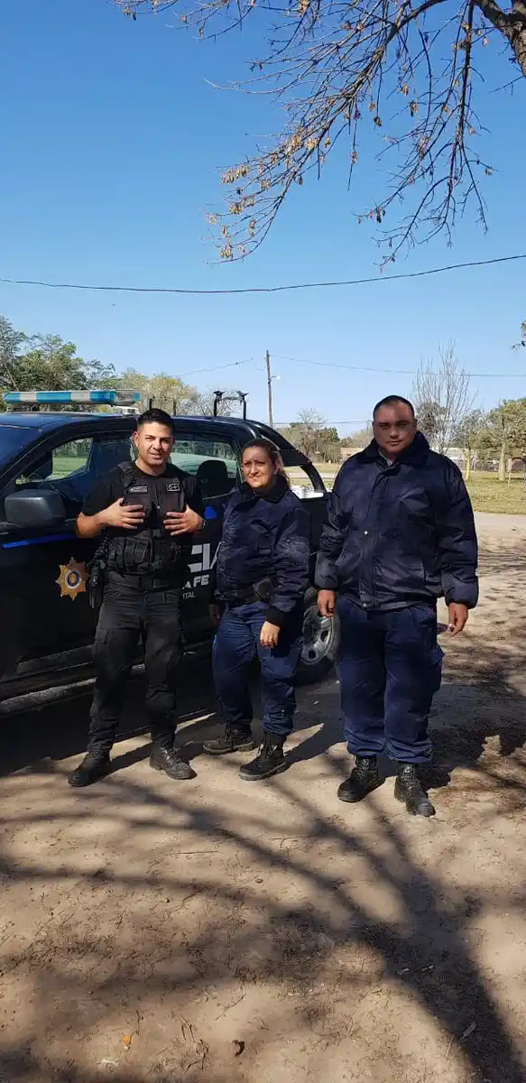 Policías asistieron a una beba y lograron salvarle la vida
