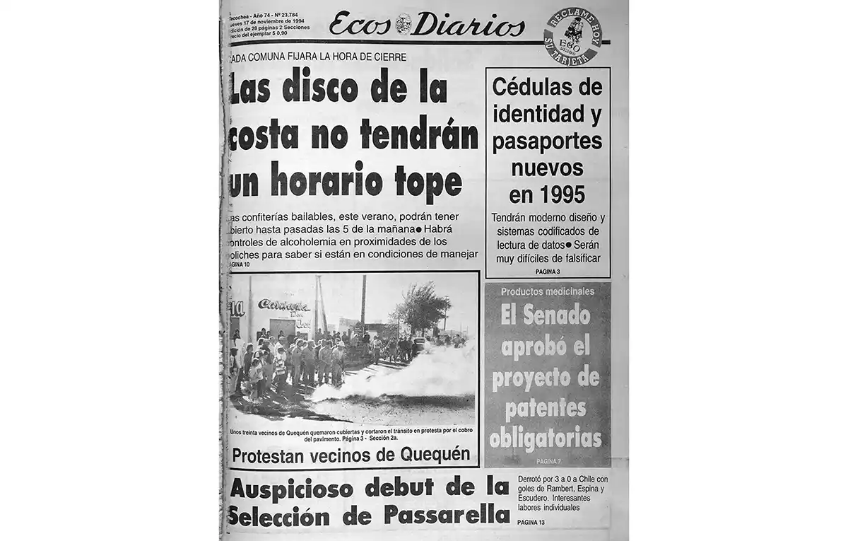 Jueves 17 de noviembre de 1994