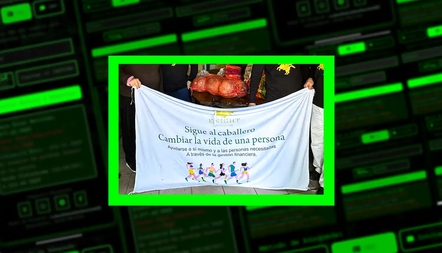 El inmueble de la sede local de Knight Consortium, una de las claves en la investigación.