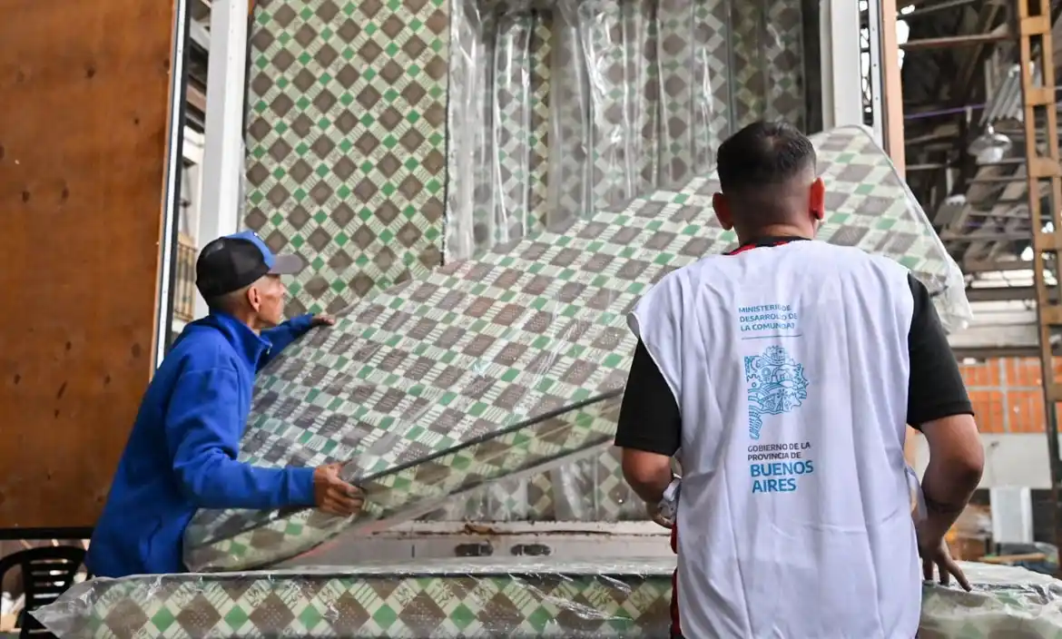 Temporal: La Provincia envía insumos para asistir a los afectados en Pilar  