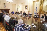 Fernández analizó con la CGT la creación de empleo postpandemia