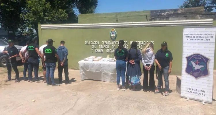 Desbaratan banda narco que vendía drogas en la región y secuestraron 17 kilos de marihuana