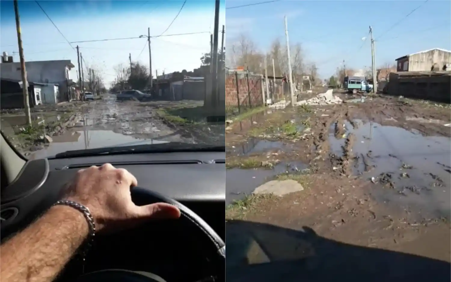 Grabó un video para mostrar cómo quedó La Matanza "tras 12 años de kirchnerismo"