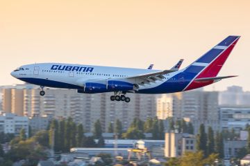 Cubana de Aviación recupera un Ilyushin Il-96-300 tras mantenimiento en Bielorrusia