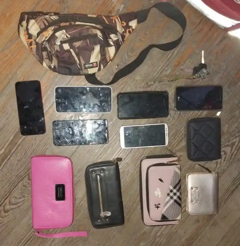 Celulares robados en Rosario.