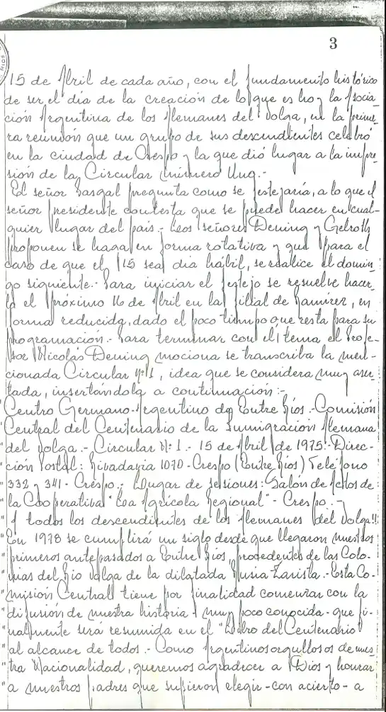 Conformación alemanes del volga