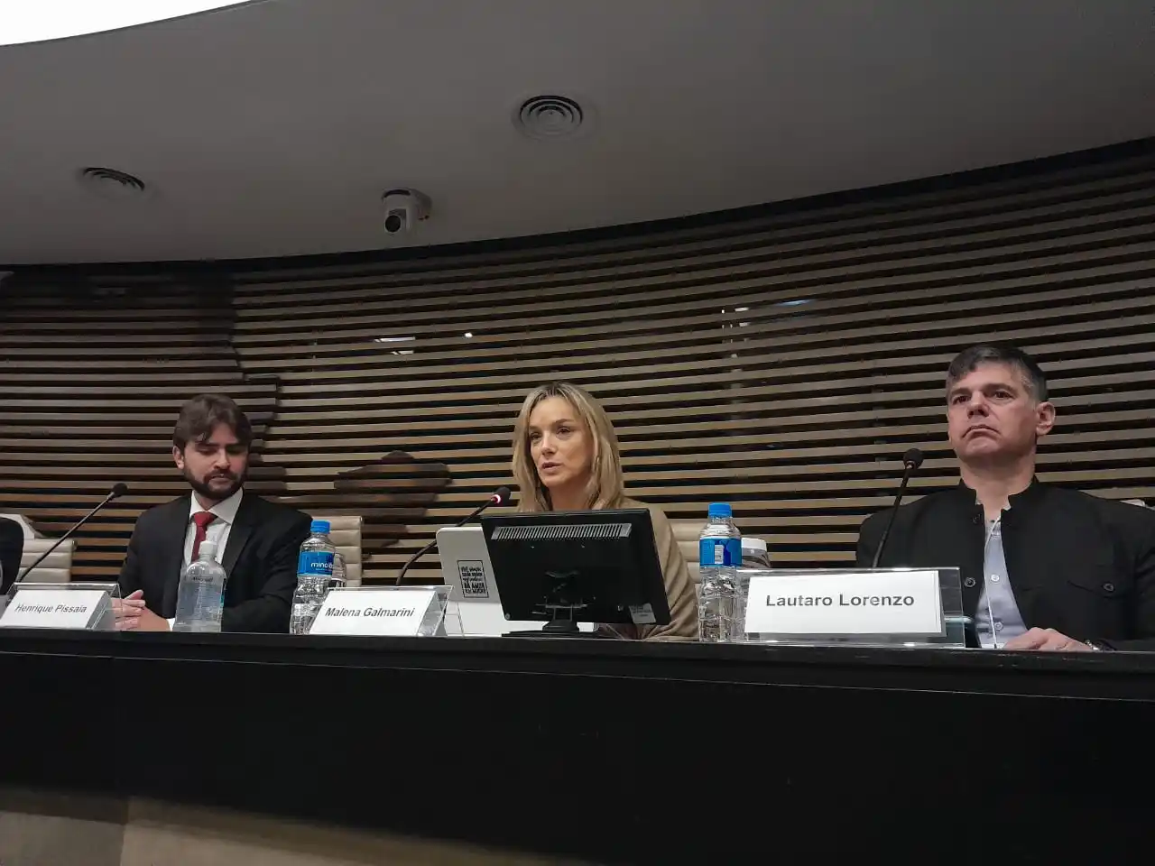 Malena Galmarini disertó en un foro y visitó la compañía de agua y saneamiento de San Pablo, Brasil