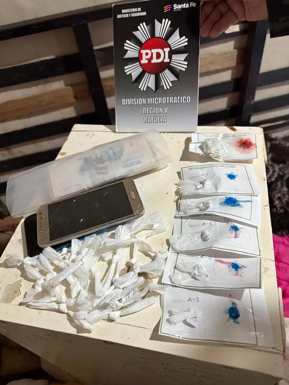 Cuatro detenidos en Frontera por microtráfico tras un allanamiento de la PDI - 1