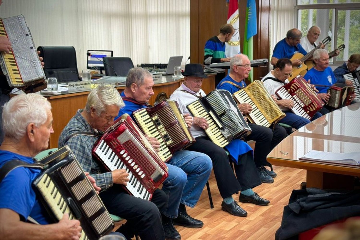 El Concejo Municipal destacó los 10 años de "Acordeones Solidarios"