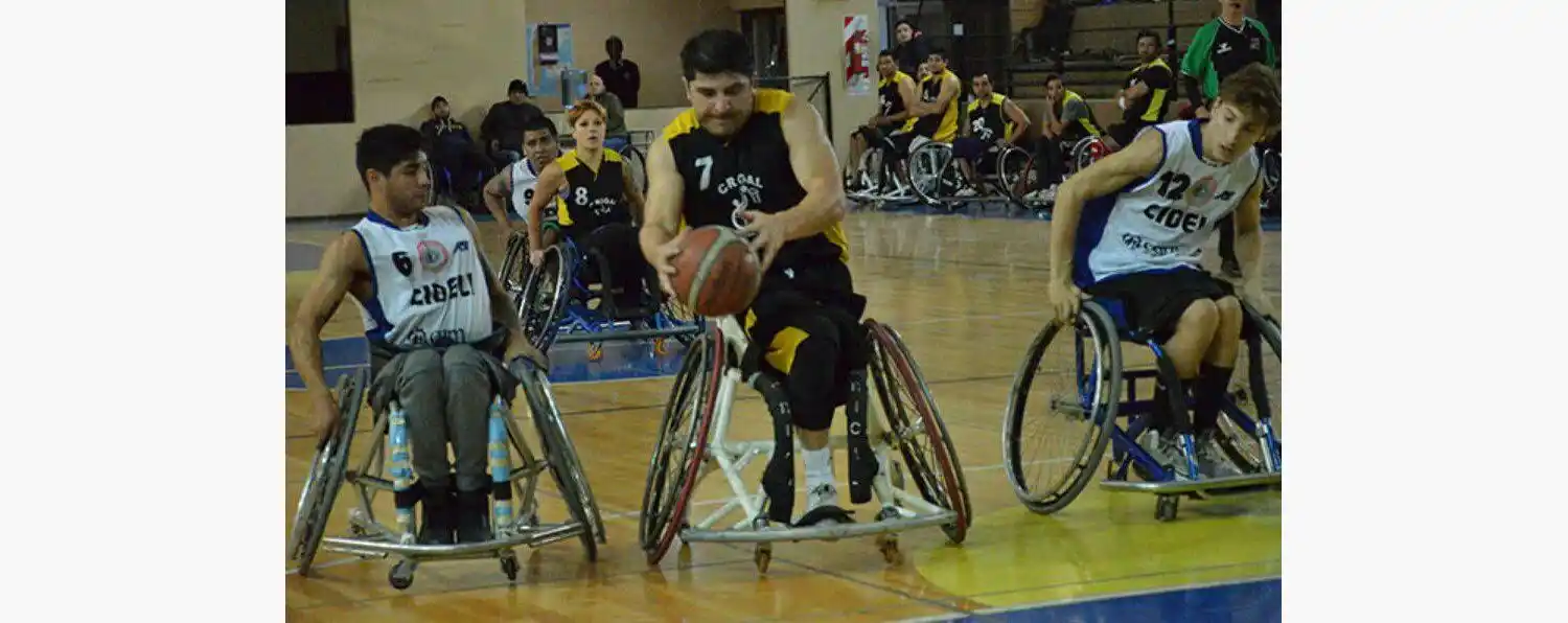 Cideli debutó en la Liga Nacional de Básquet Adaptado