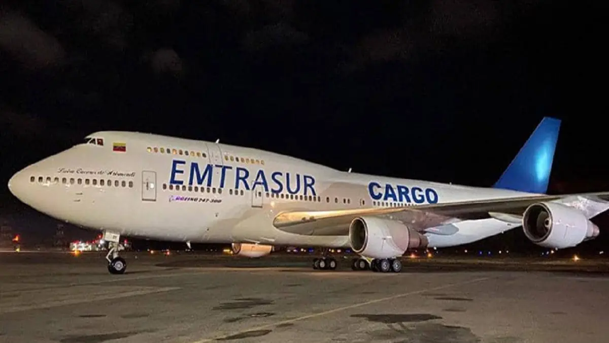 GOBIERNO DE MADURO EN ARMAS: rechaza medida de la justicia argentina sobre el avión de Emtrasur
