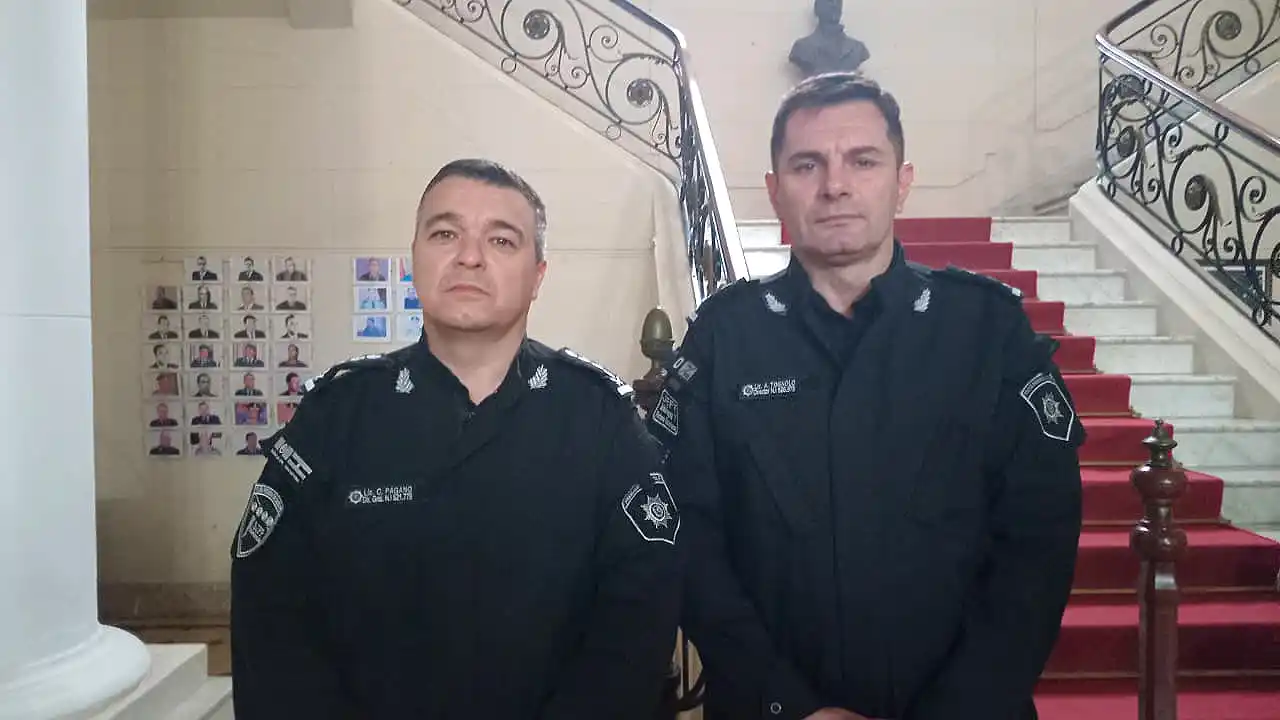 carlos pagano Alejandro Tognolo asumió como jefe de la Unidad Regional V de Policía en Rafaela - 3