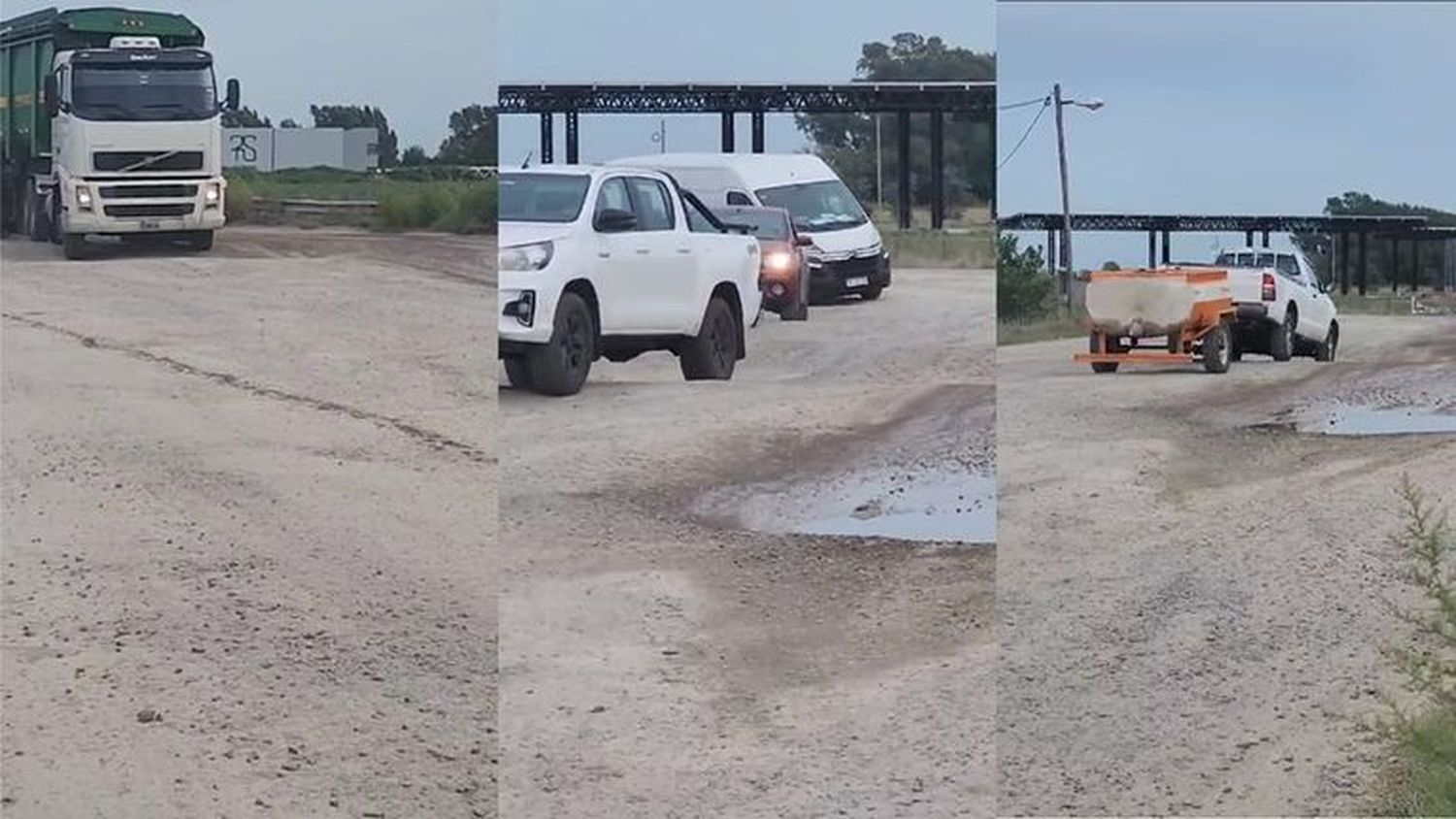 Desde Chacabuco alertan por el pésimo estado de la Ruta 7. Foto: La Trocha Digital