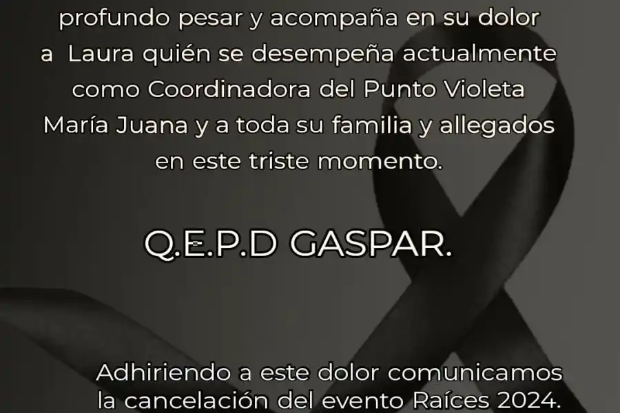 Comunicado de la Comuna de María Juana