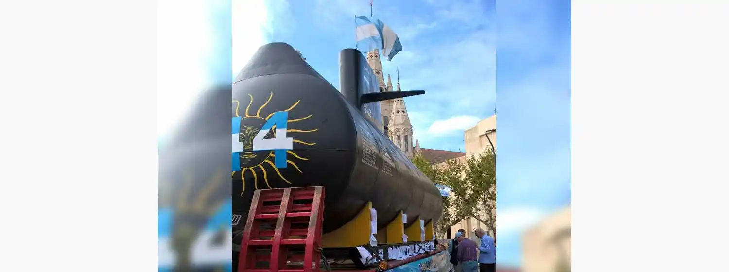 La réplica del ARA San Juan será presentada este domingo en Mar del Plata