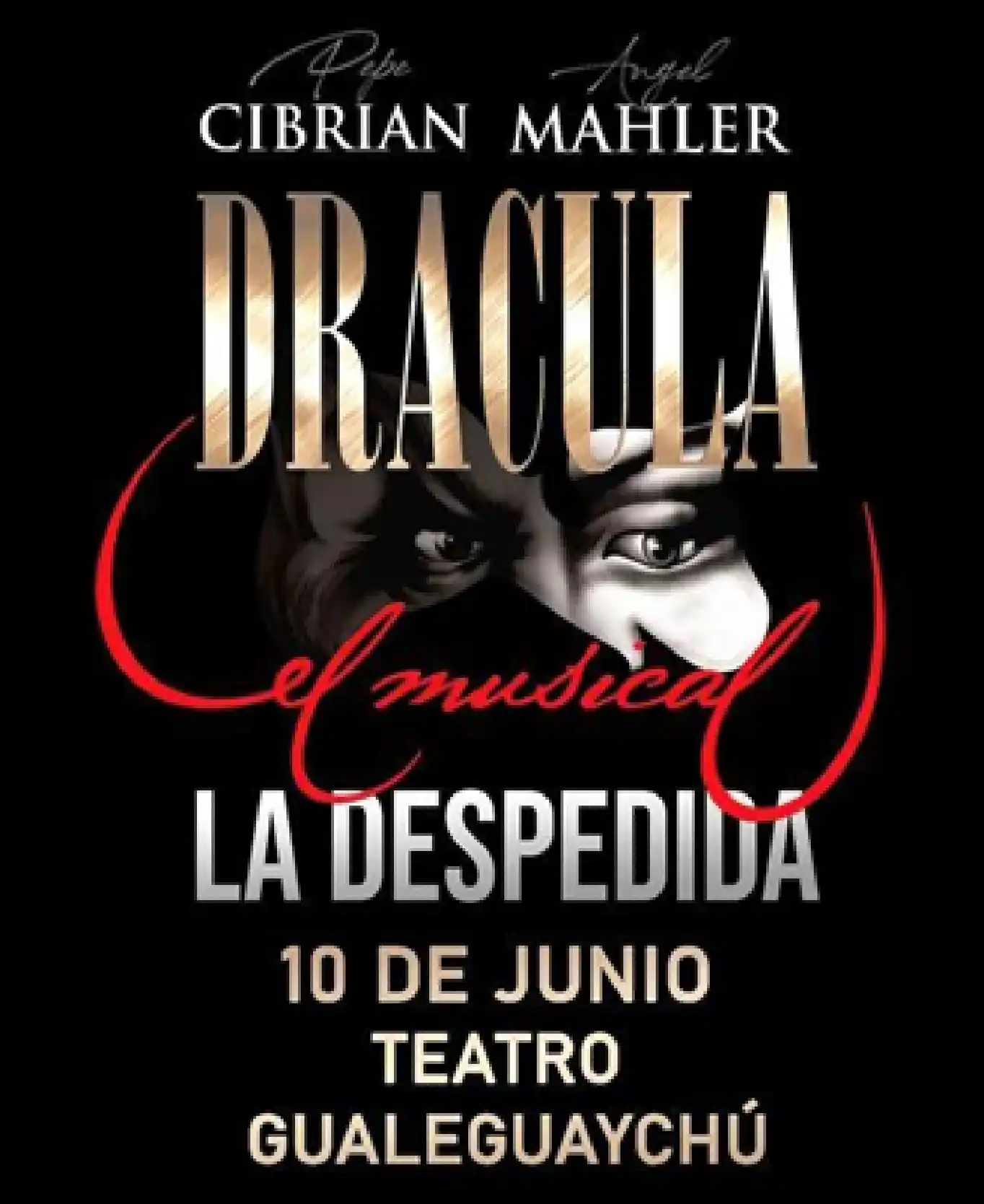 Drácula, el Musical hará latir el escenario mayor de Gualeguaychú