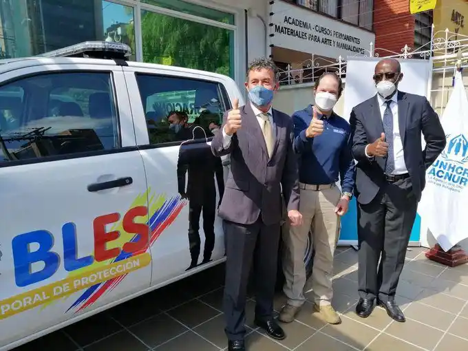 Acnur apoya a Migración Colombia para ayudar en la entrega del estatuto a venezolanos