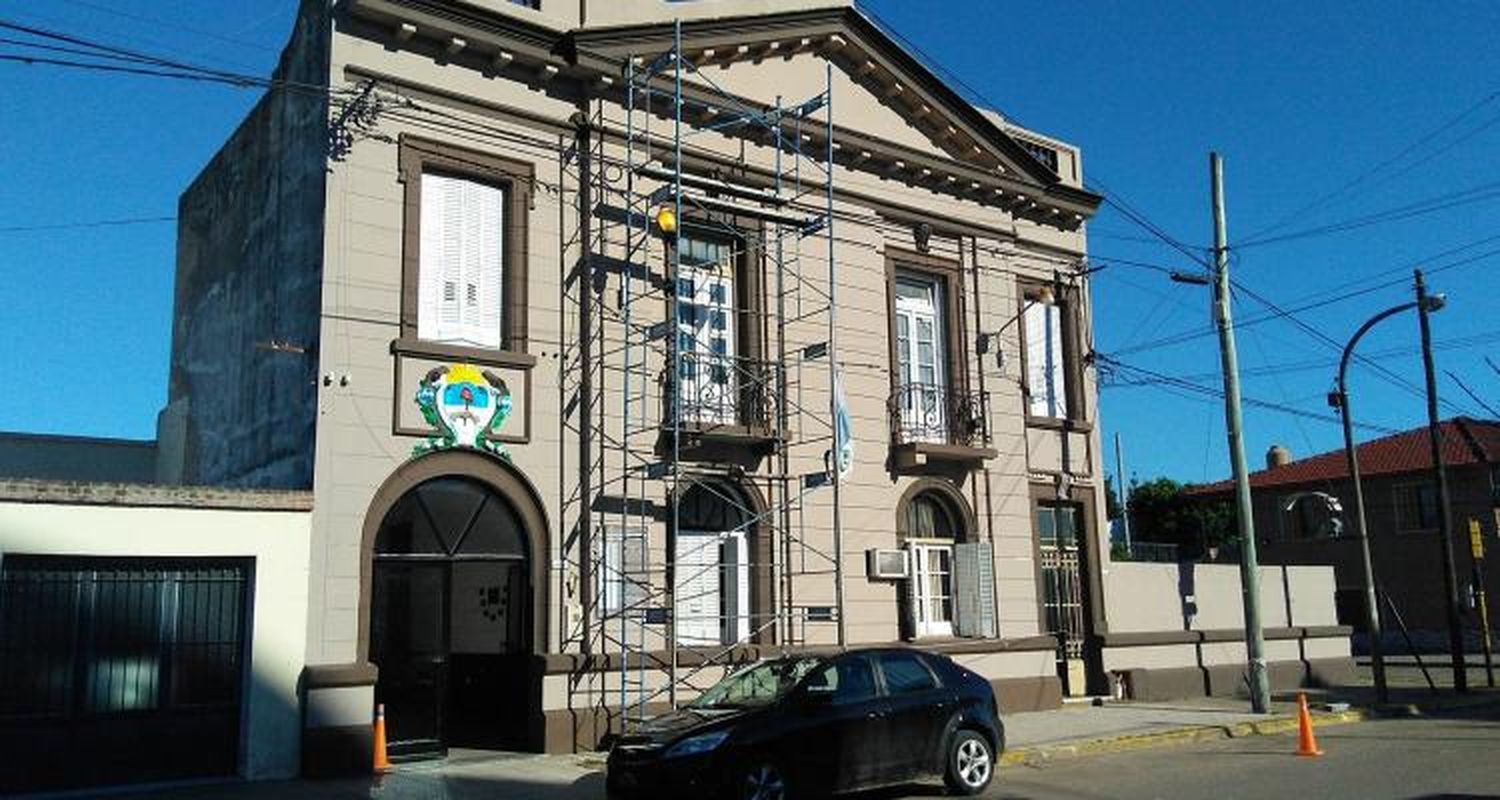 Nueva fachada para la comisaría