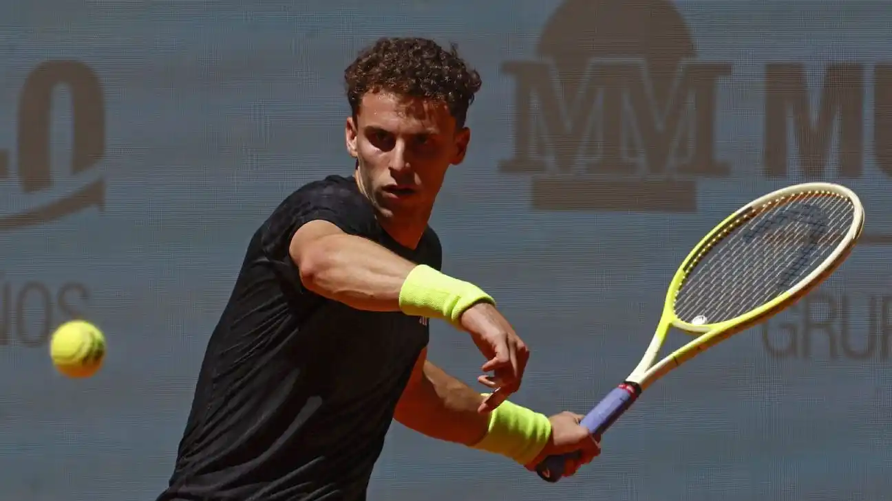 Juanma cayó ante Medvedev en la segunda ronda de Madrid