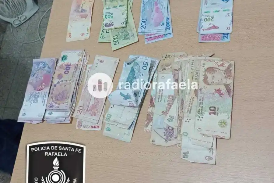 Robaron pero les salió mal