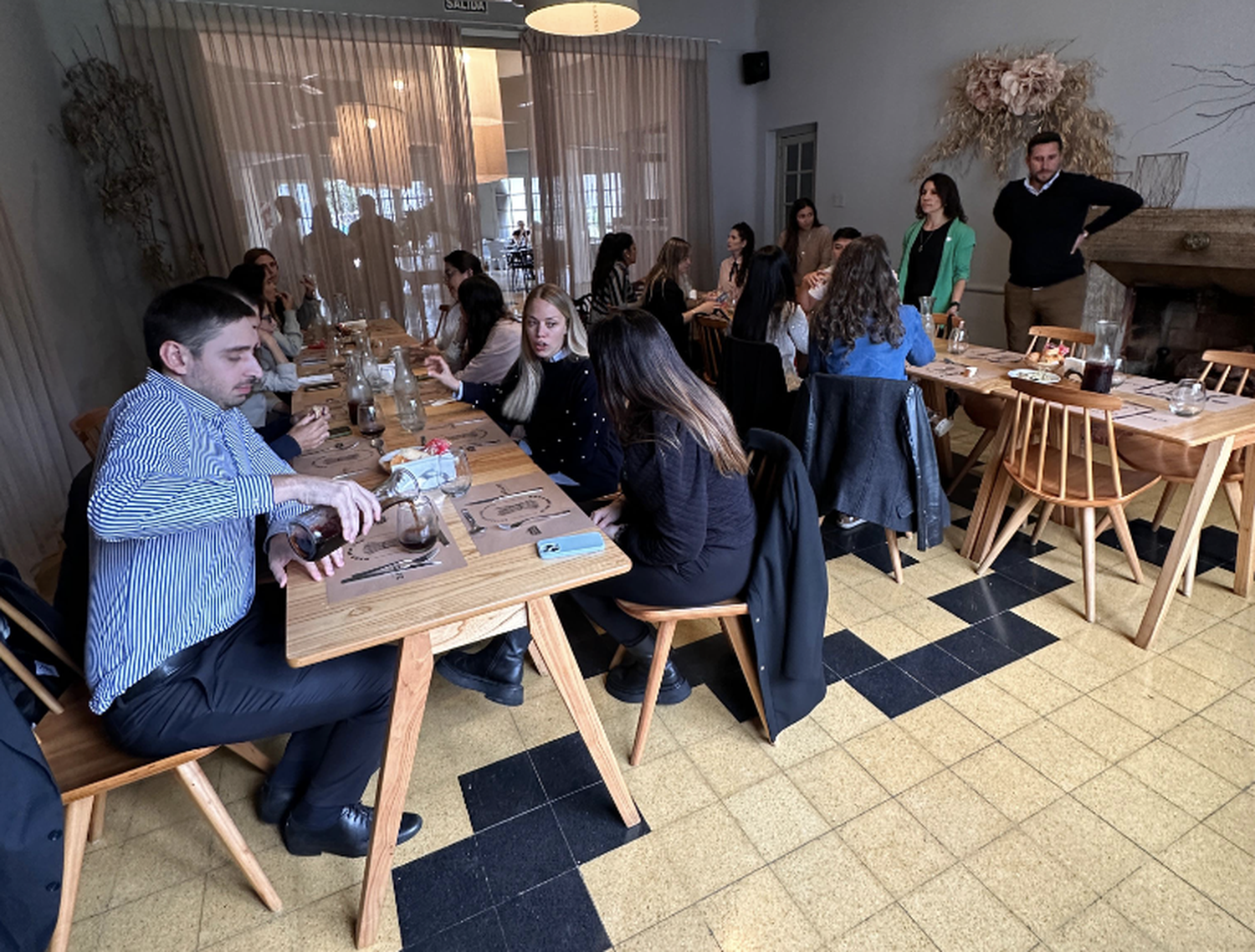 Almuerzo de UNAJE en San Francisco