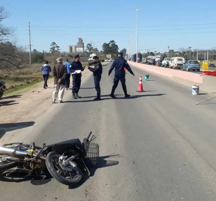 Una mujer resultó herida al ser impactada por una camioneta 