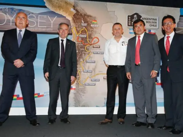 Presentaron el Rally Dakar 2014 en París