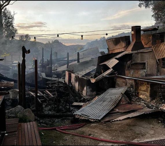 Luego del devastador incendio, el bar El Refugio finalmente no volverá a abrir sus puertas
