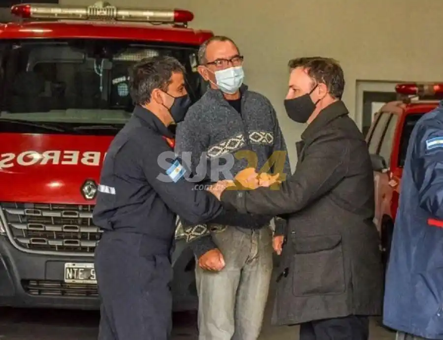 Fuerte reclamo de Enrico a favor de los Bomberos Voluntarios de Santa Fe